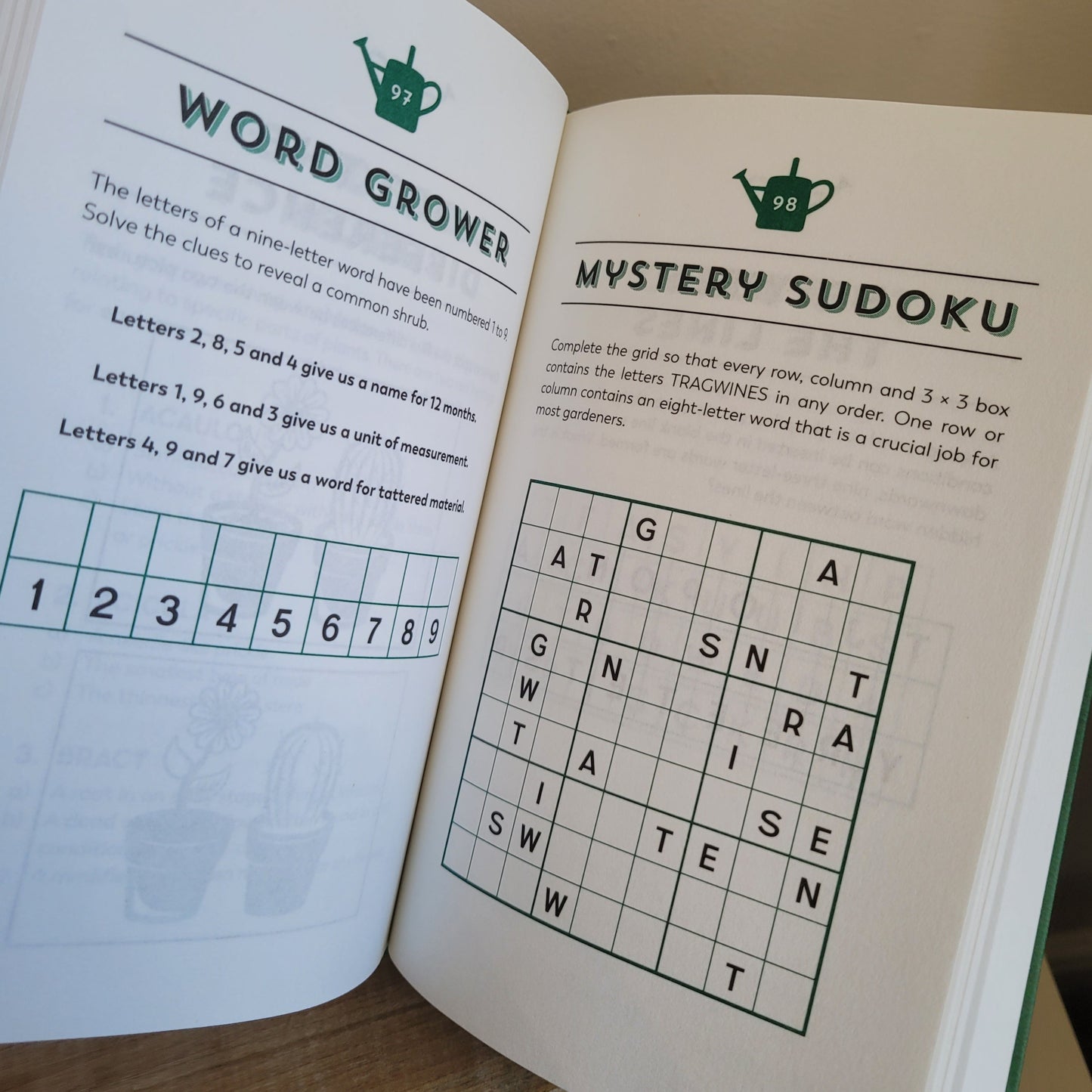 The Gardening Puzzle Book