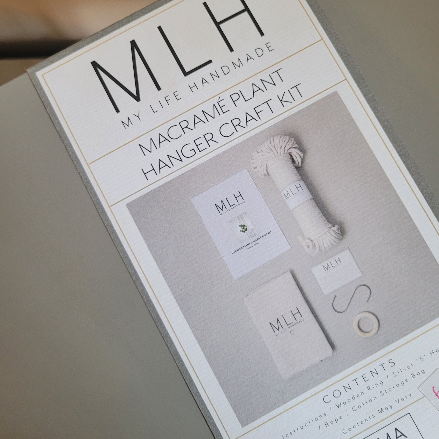 Macrame Plant Hanger Kit