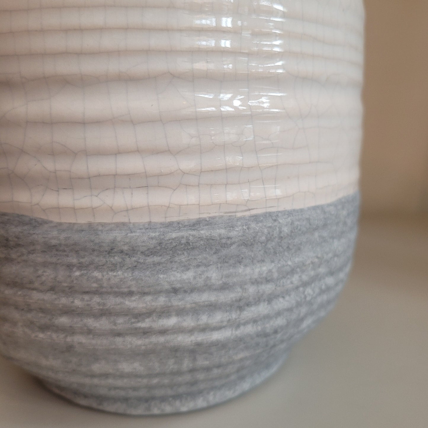 Off White Terrain Pot