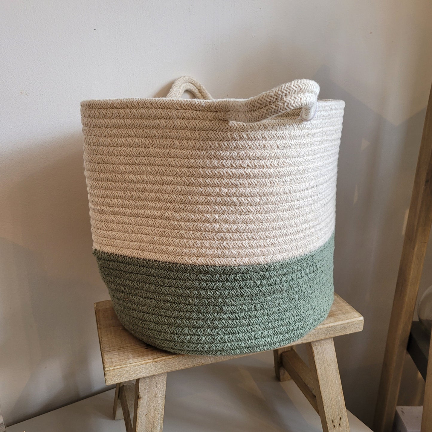 Cream Basket with colour base