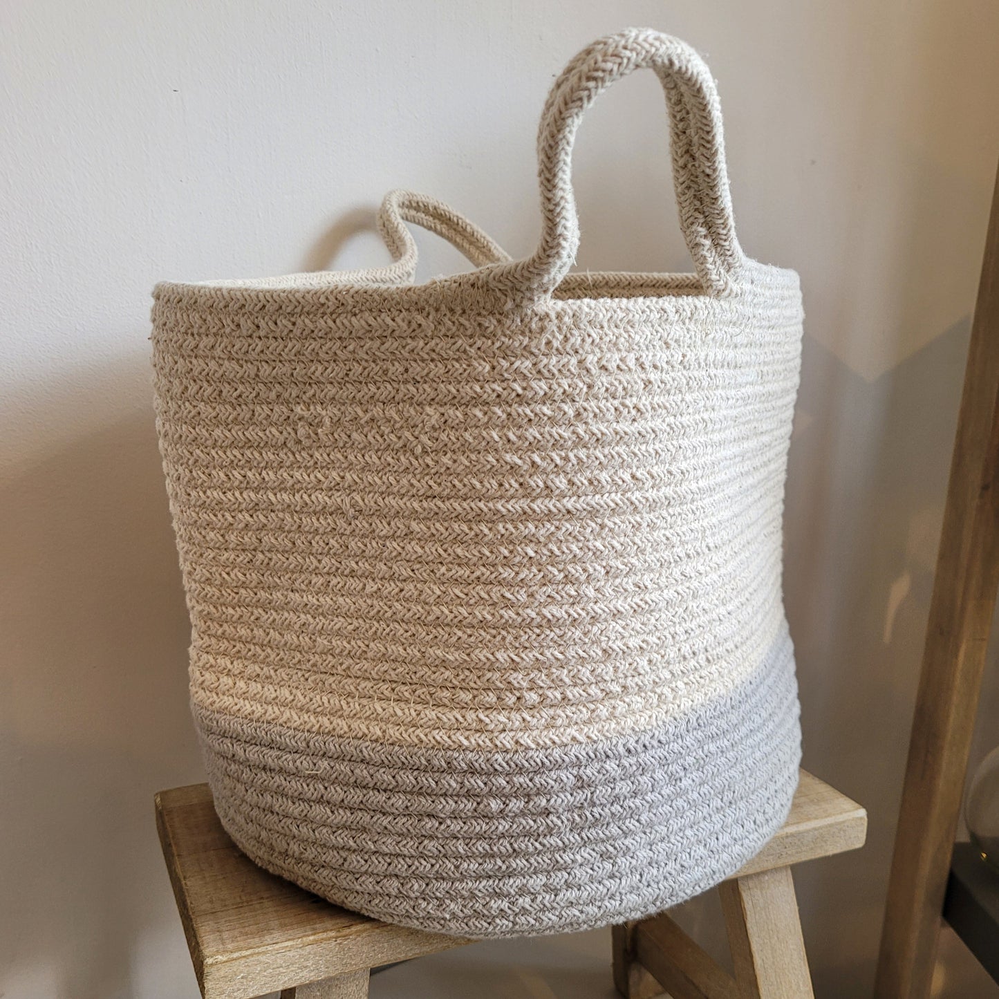 Cream Basket with colour base