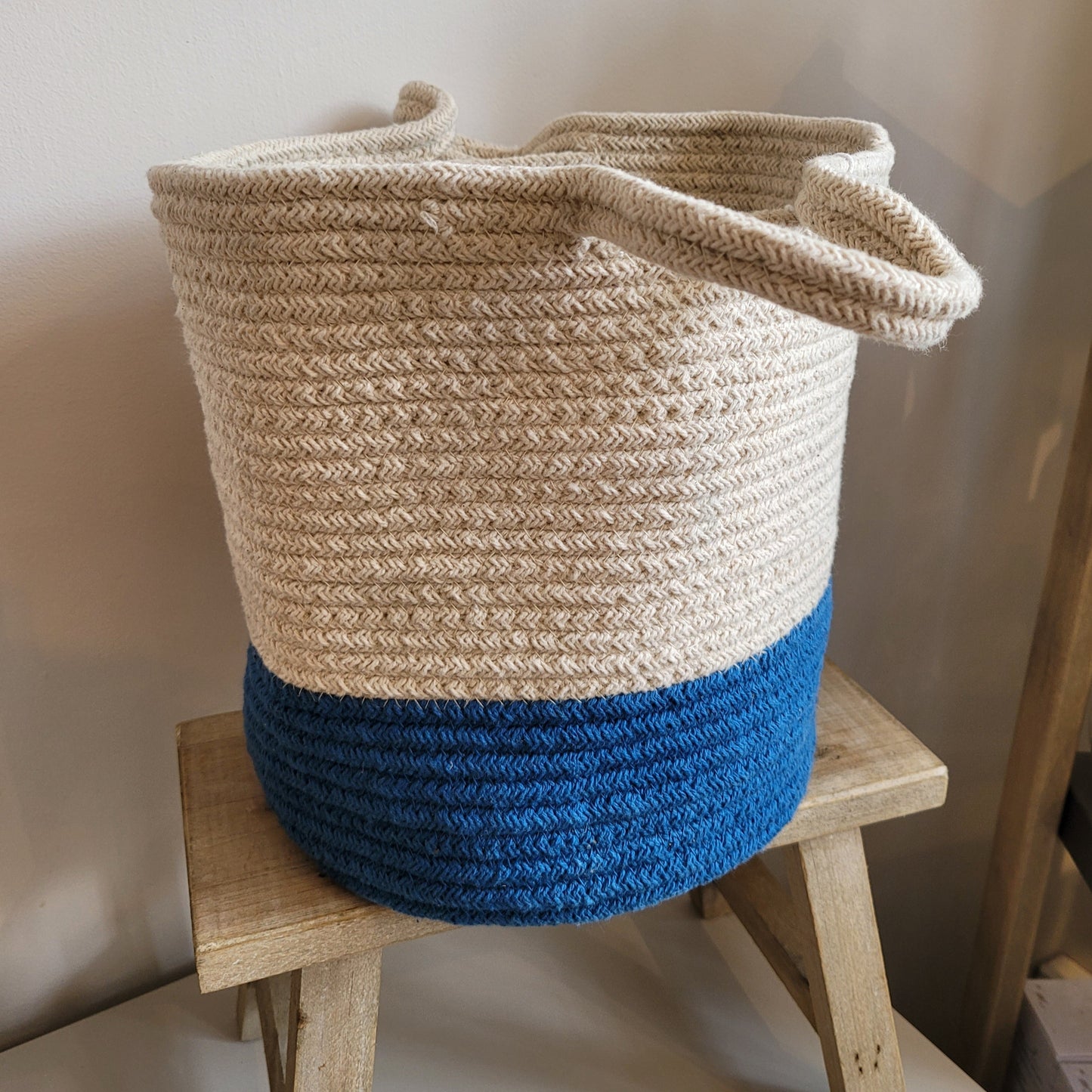 Cream Basket with colour base
