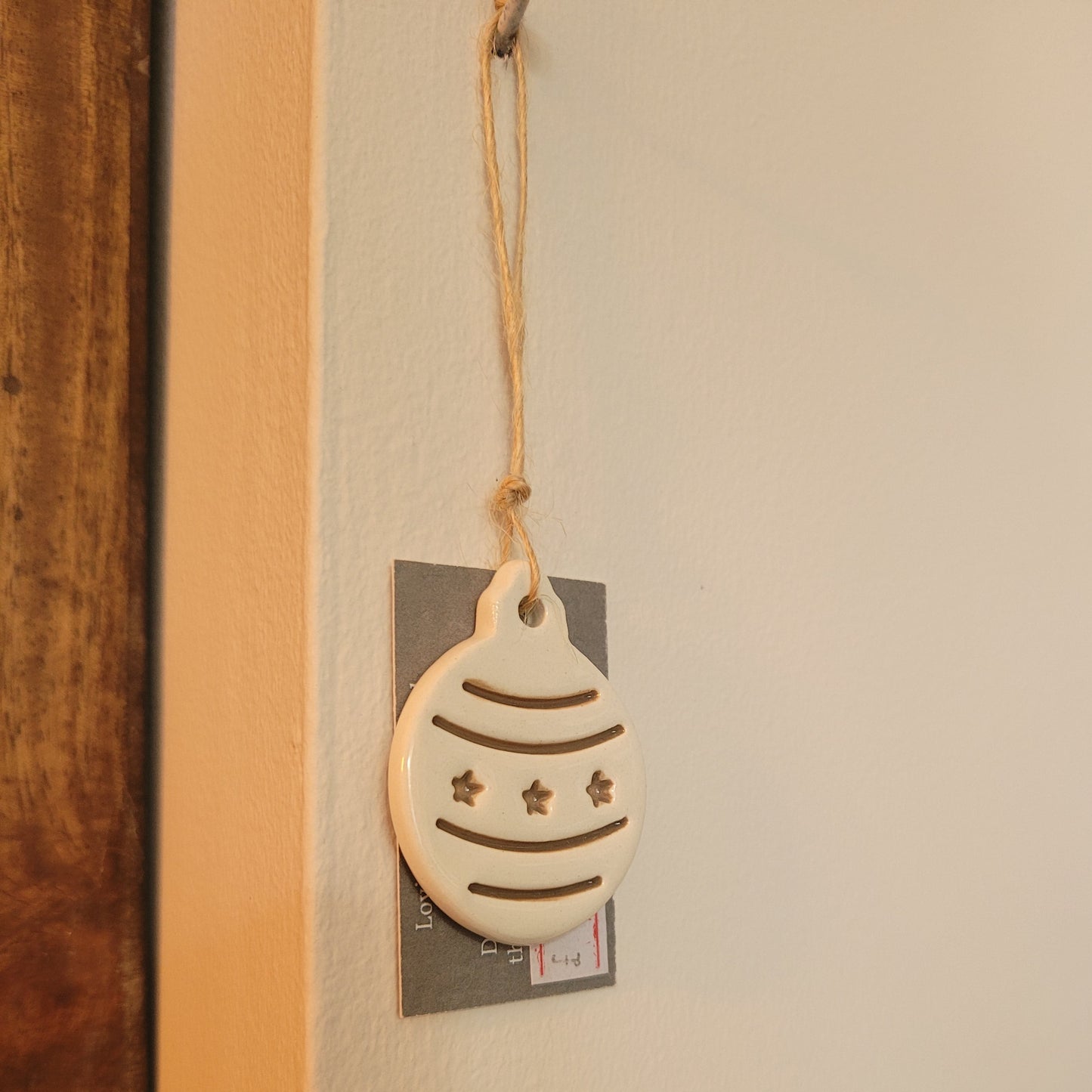 Ceramic Christmas Signs