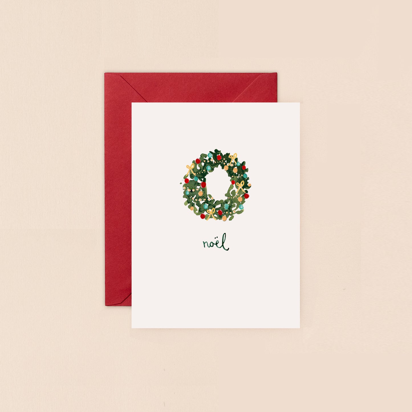 Mini Card- Christmas Wreath