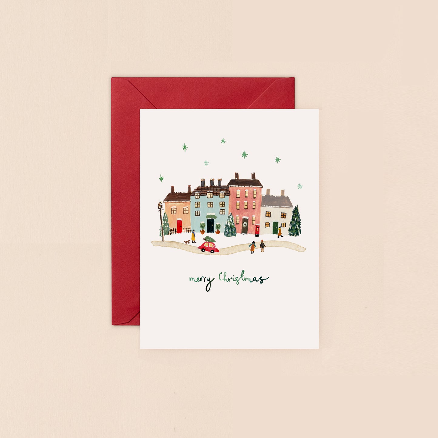 Mini Card- Christmas Houses