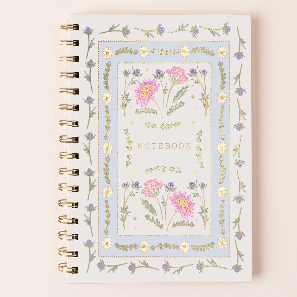 Floral Border Notebook