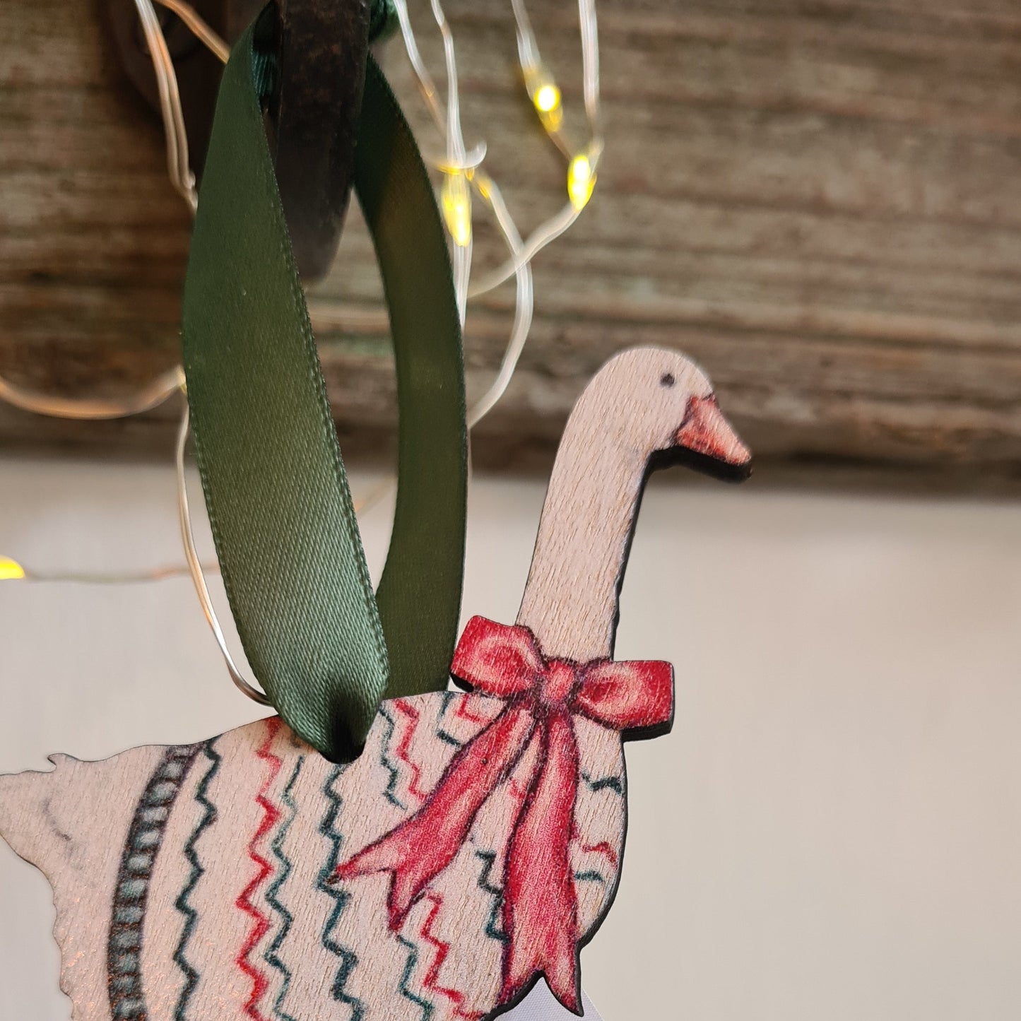 Goose Christmas Tree Decoration