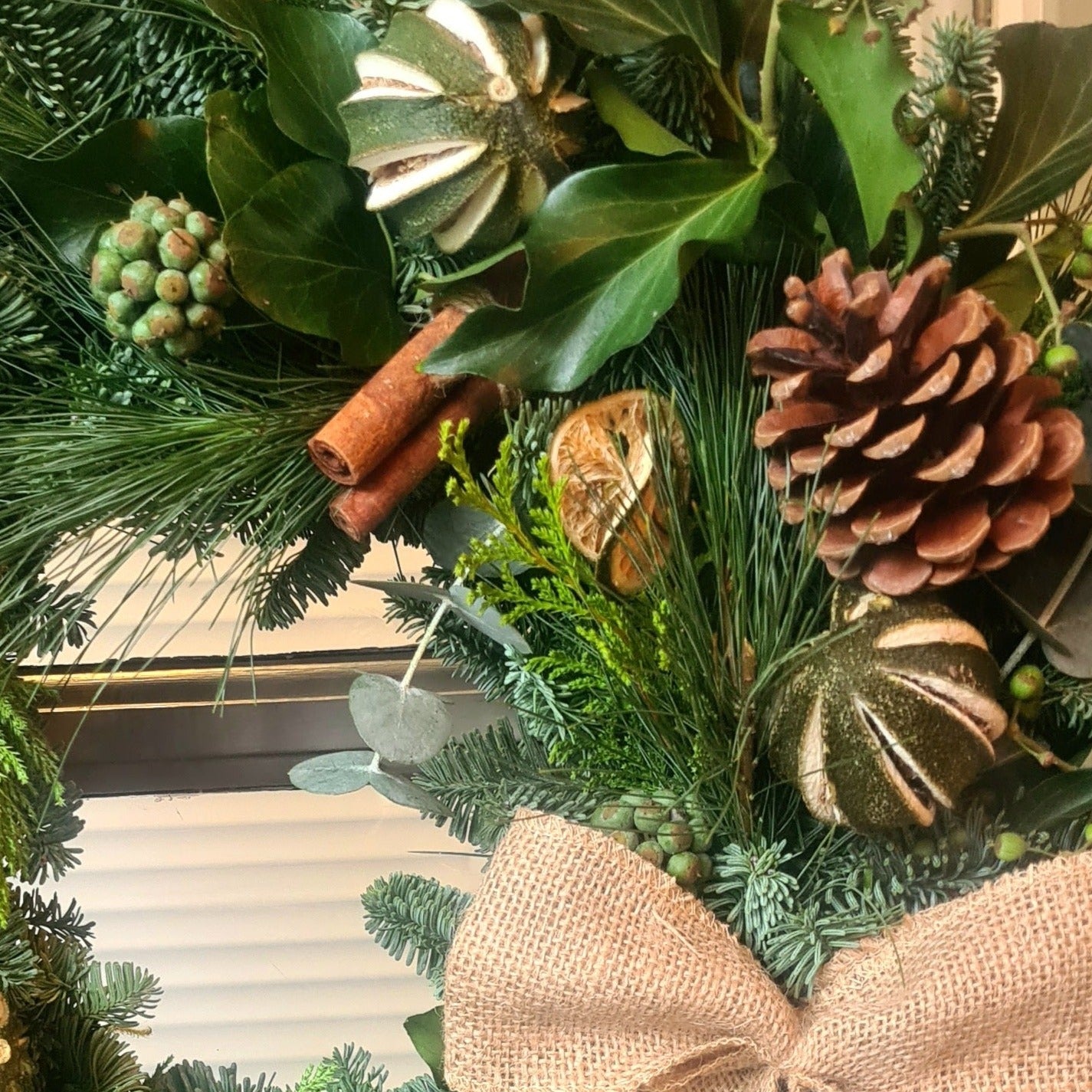 Wreath- Naturally Festive