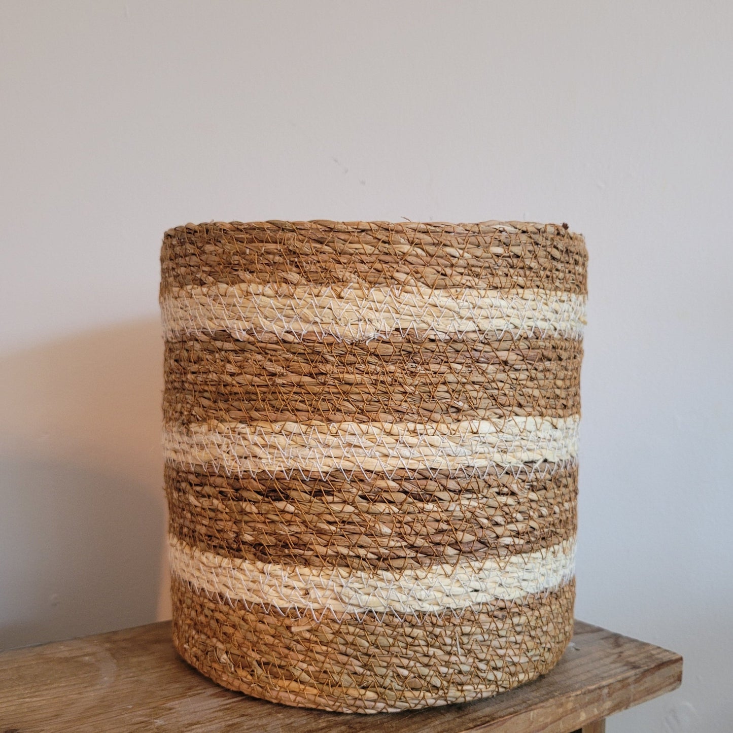 Belle Basket- Stripe