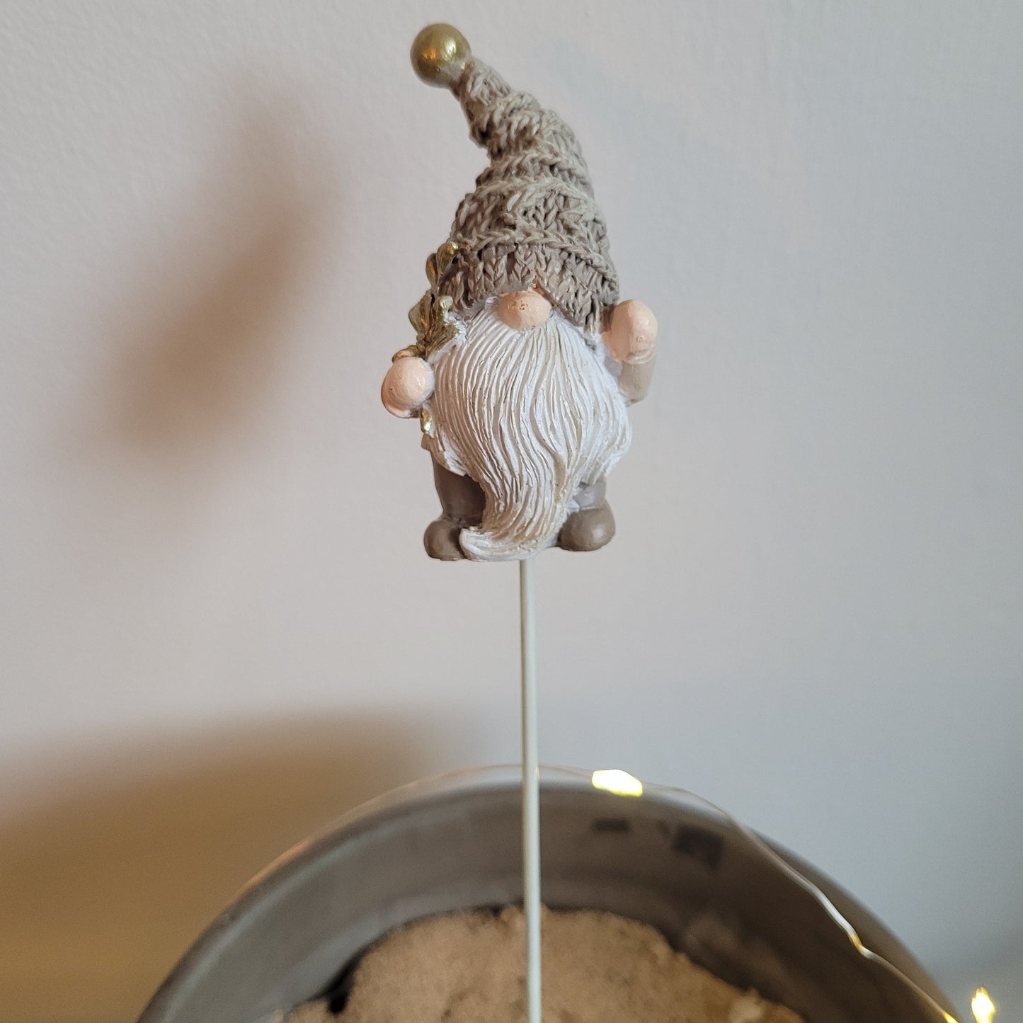 Ceramic Santa Picks