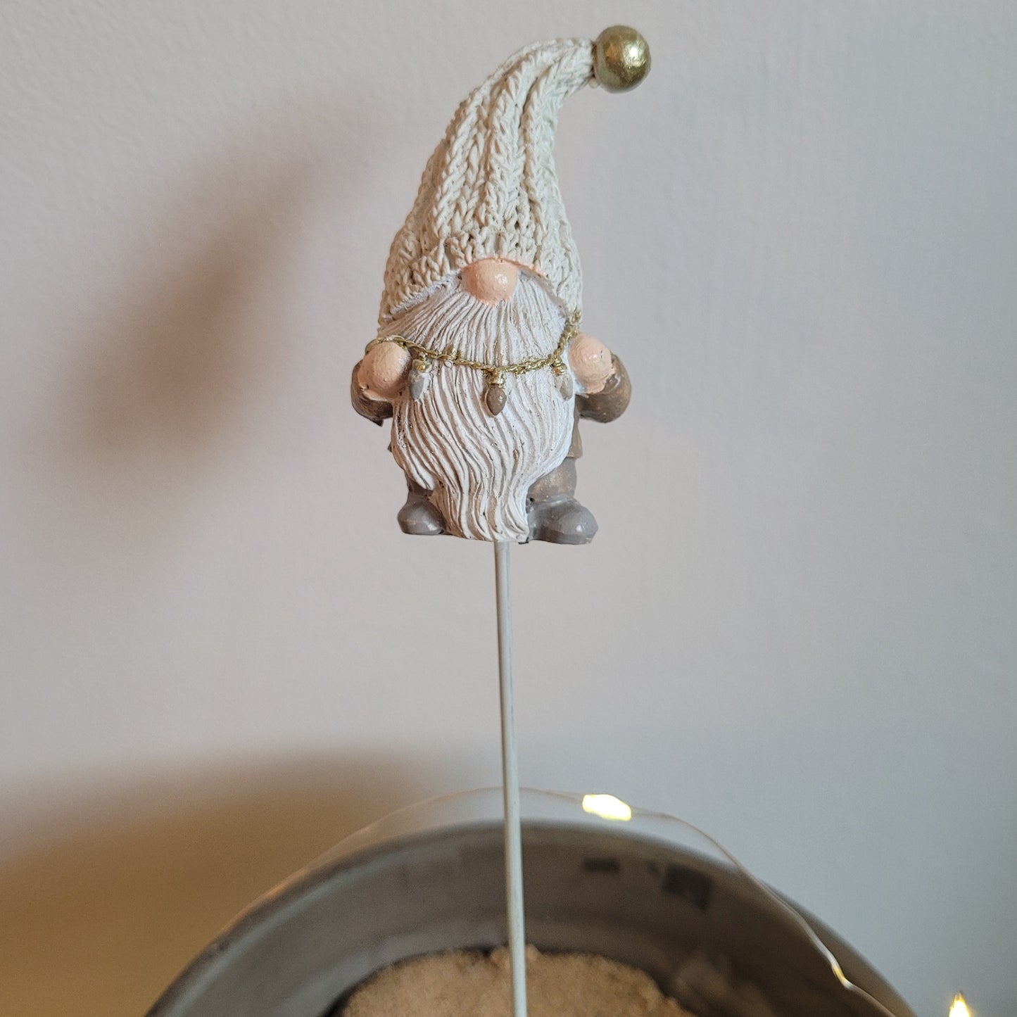 Ceramic Santa Picks