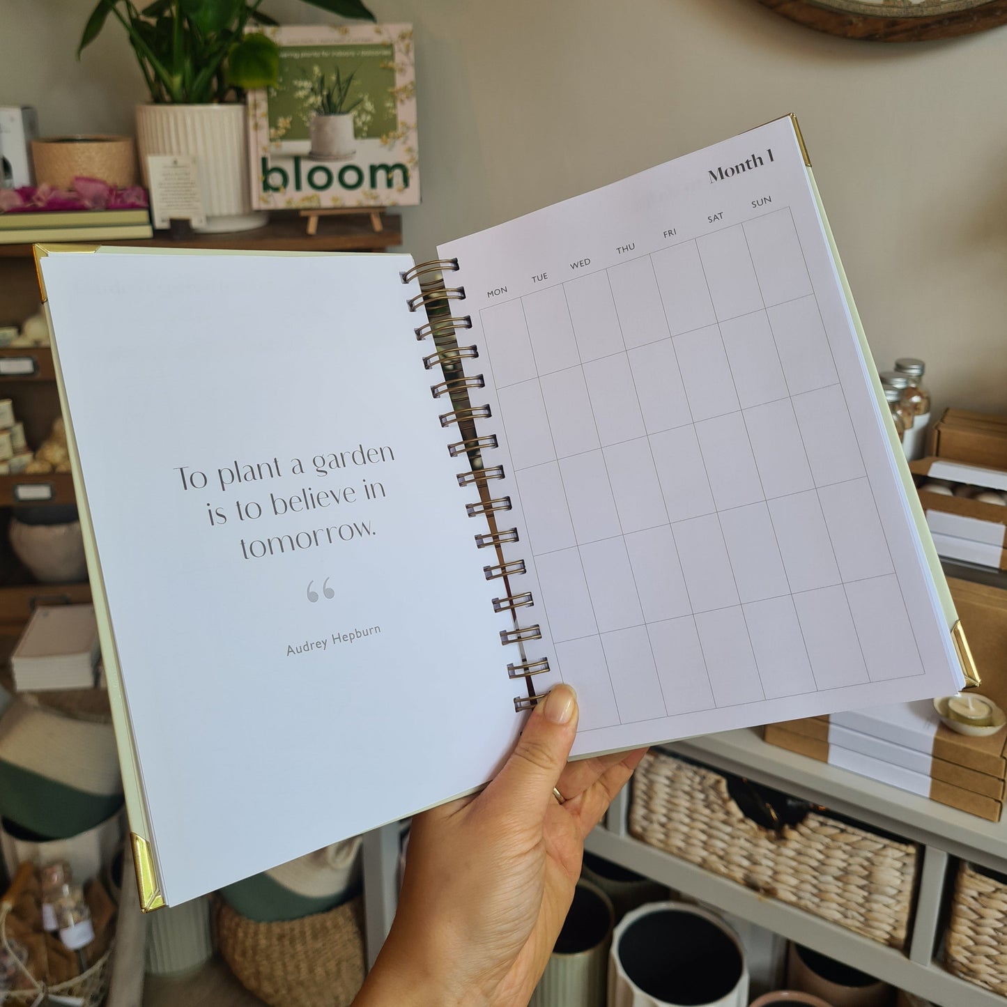 Martha Brook Gardening Journal