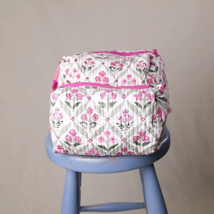 Twizzell Quilted Wash Bags