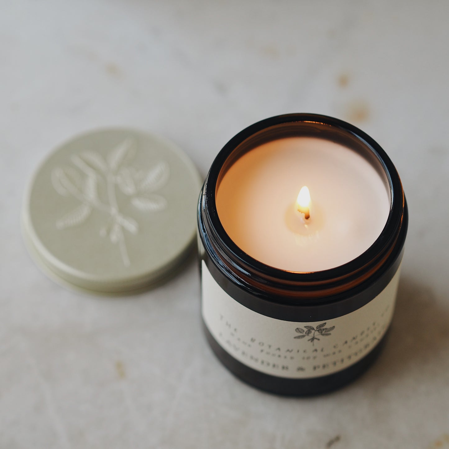 The Botanical Candle Co- Lavender & Petitgrain candle