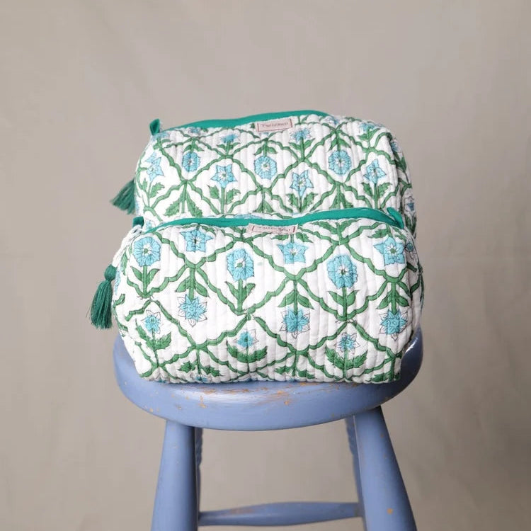 Twizzell Quilted Wash Bags