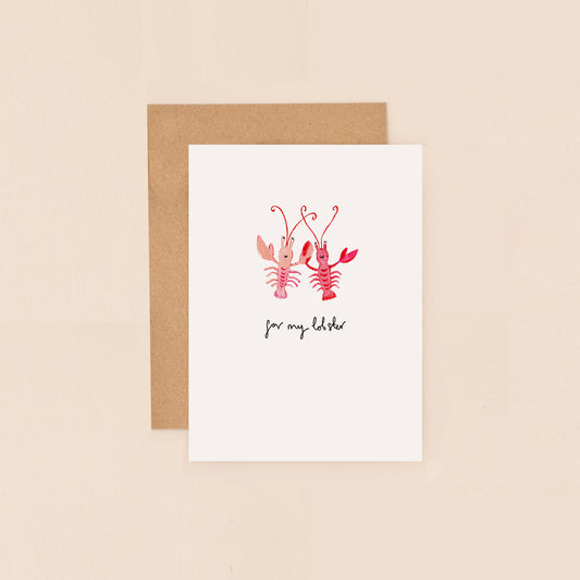 Mini Card- For my Lobster