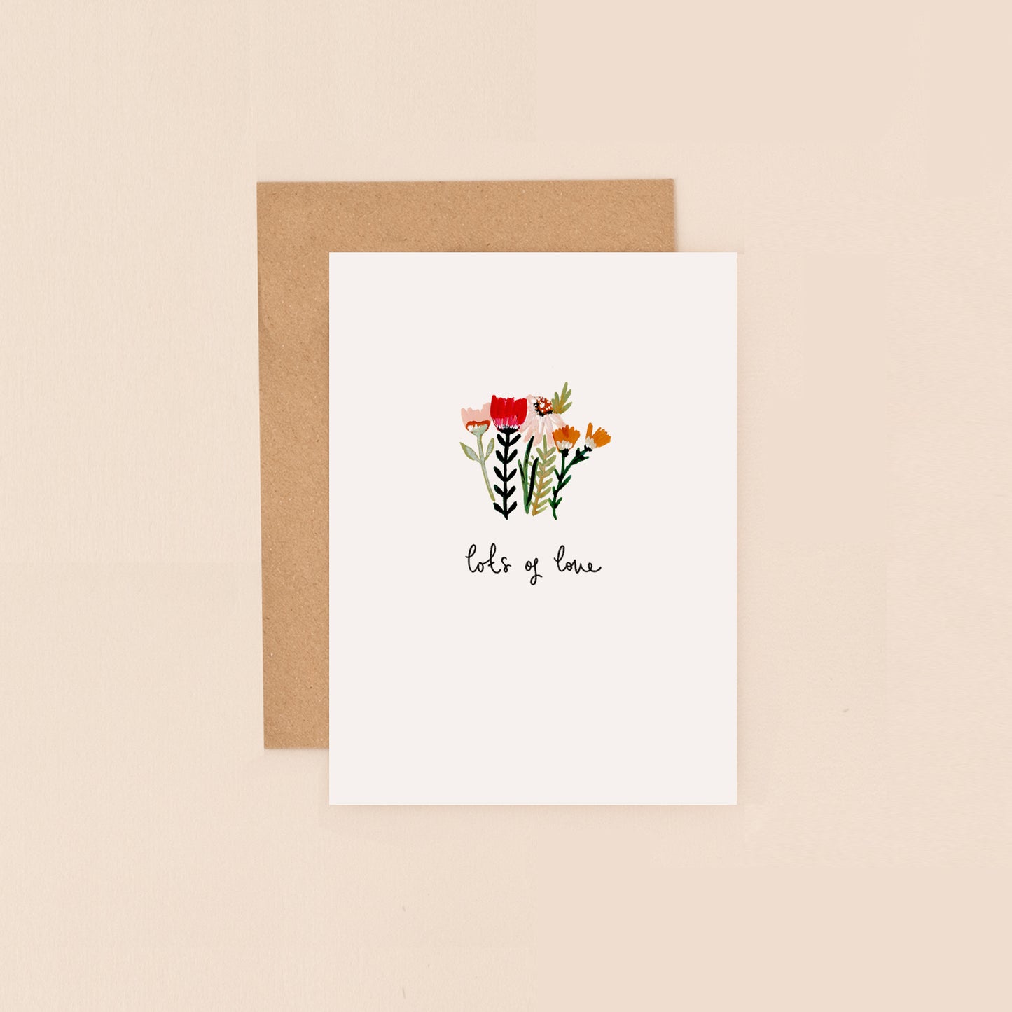 Mini Card- Lots of Love