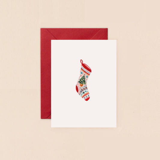 Mini Card- Christmas Stocking