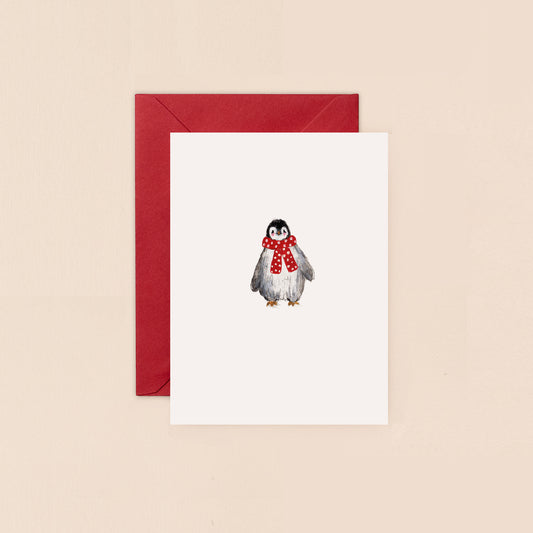 Mini Card- Christmas Penguin