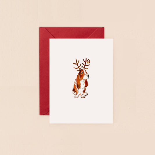 Mini Card- Christmas Dog