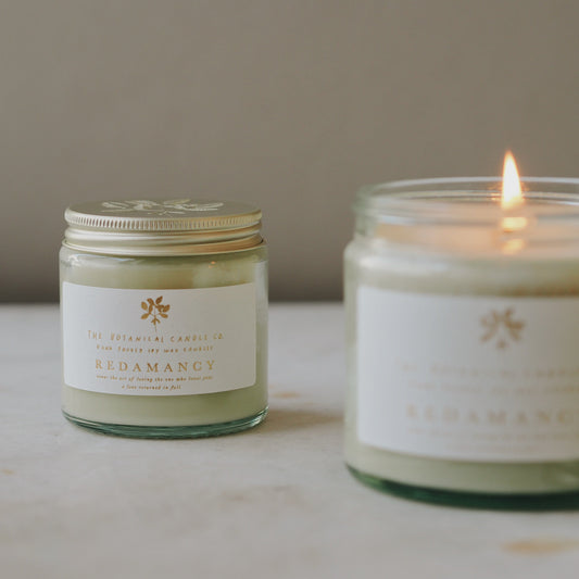 The Botanical Candle Co. Soy Wax Candle- Redamancy