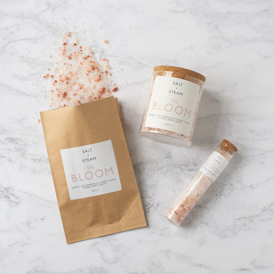 Salt + Steam Bath Salts- In Bloom