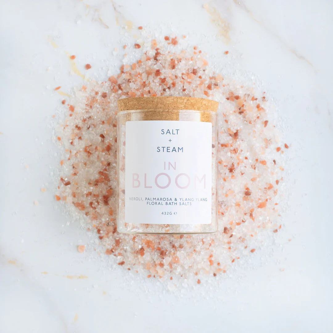 Salt + Steam Bath Salts- In Bloom