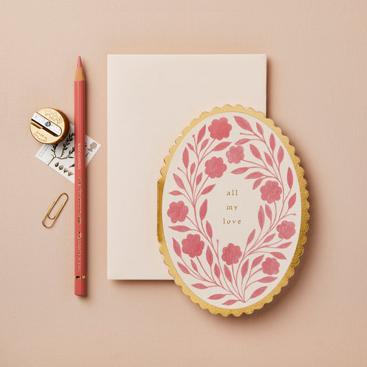 Wanderlust paper co. Rose Flora 'All My Love'