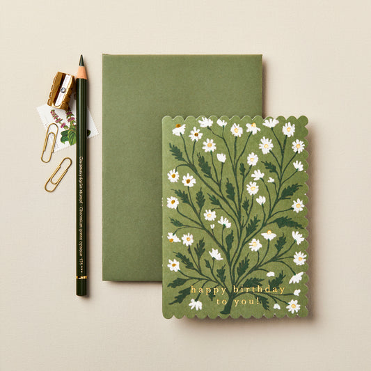 Wanderlust paper co. Daisy 'Happy Birthday to you'