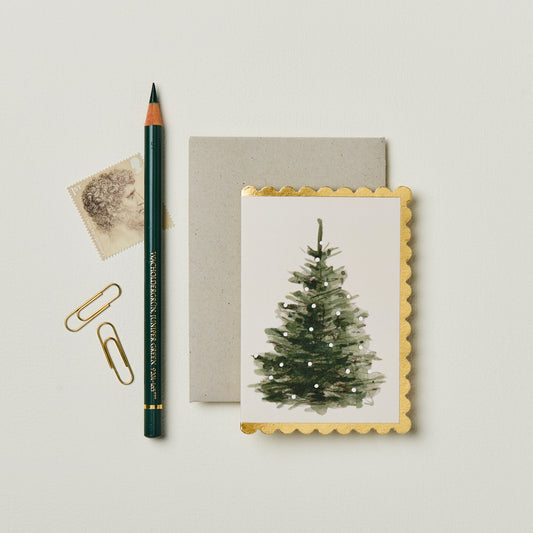 Wanderlust paper co. Christmas Tree Mini Card