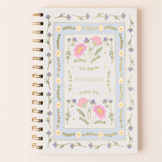 Floral Border Notebook