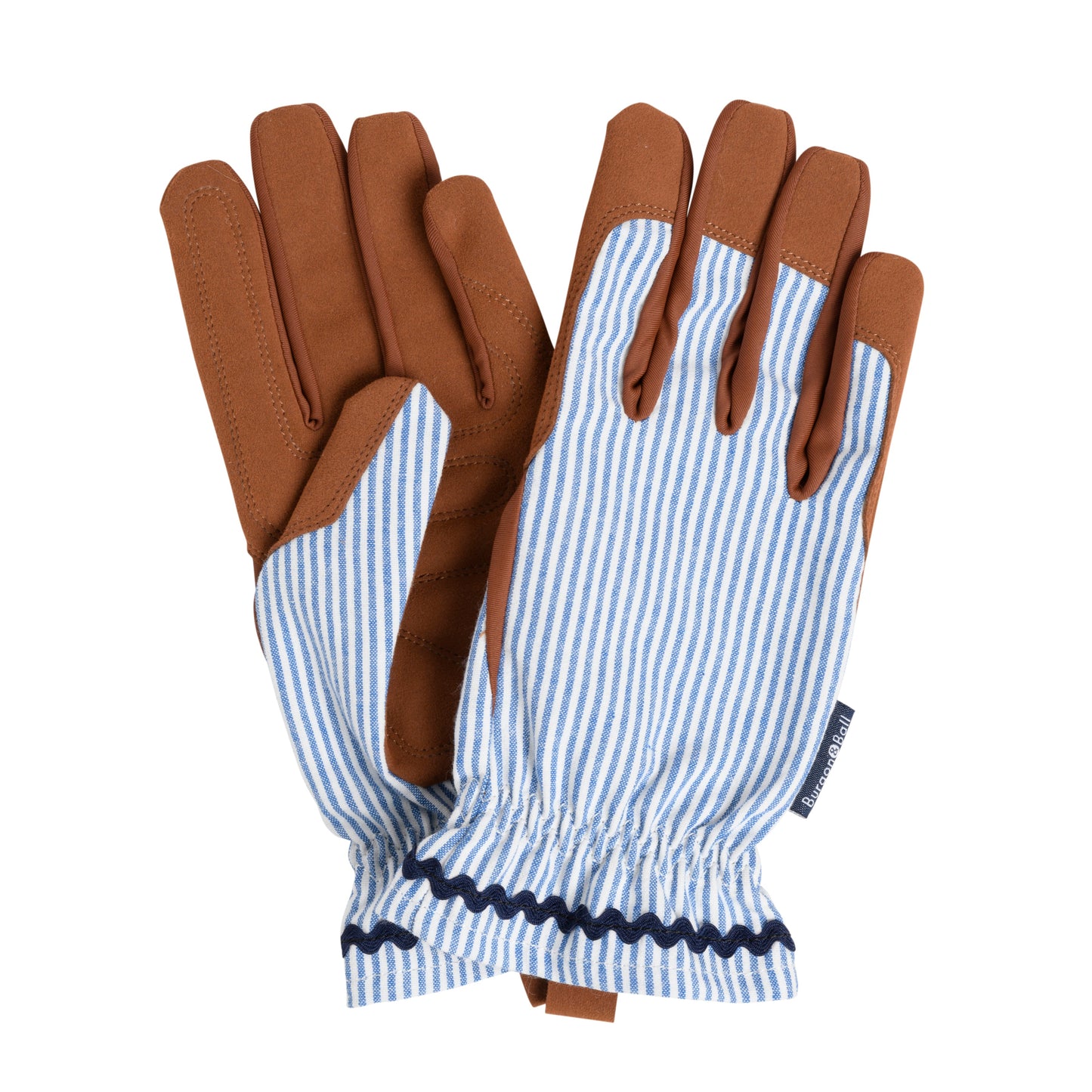 Gardening Gloves- Blue Stripe