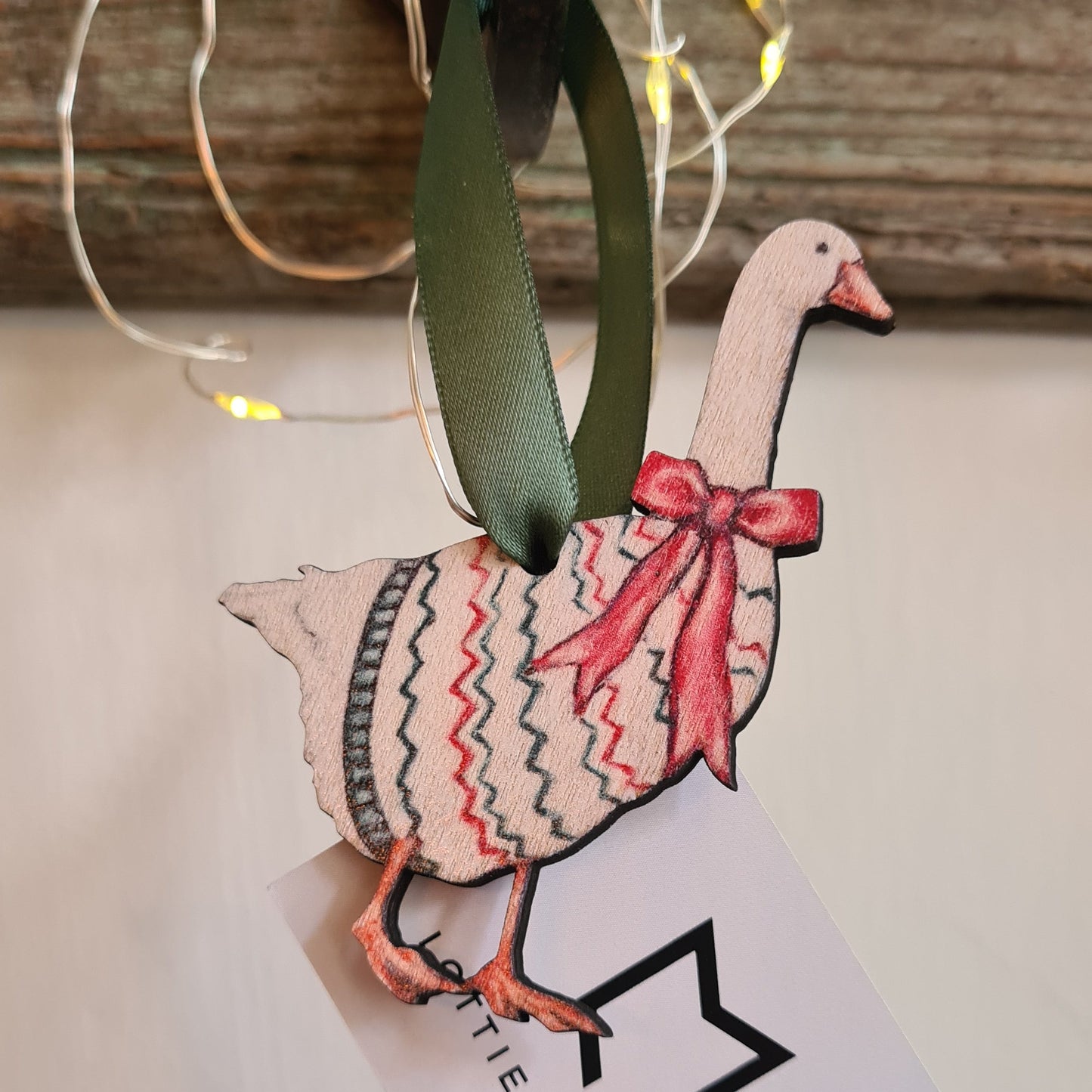 Goose Christmas Tree Decoration