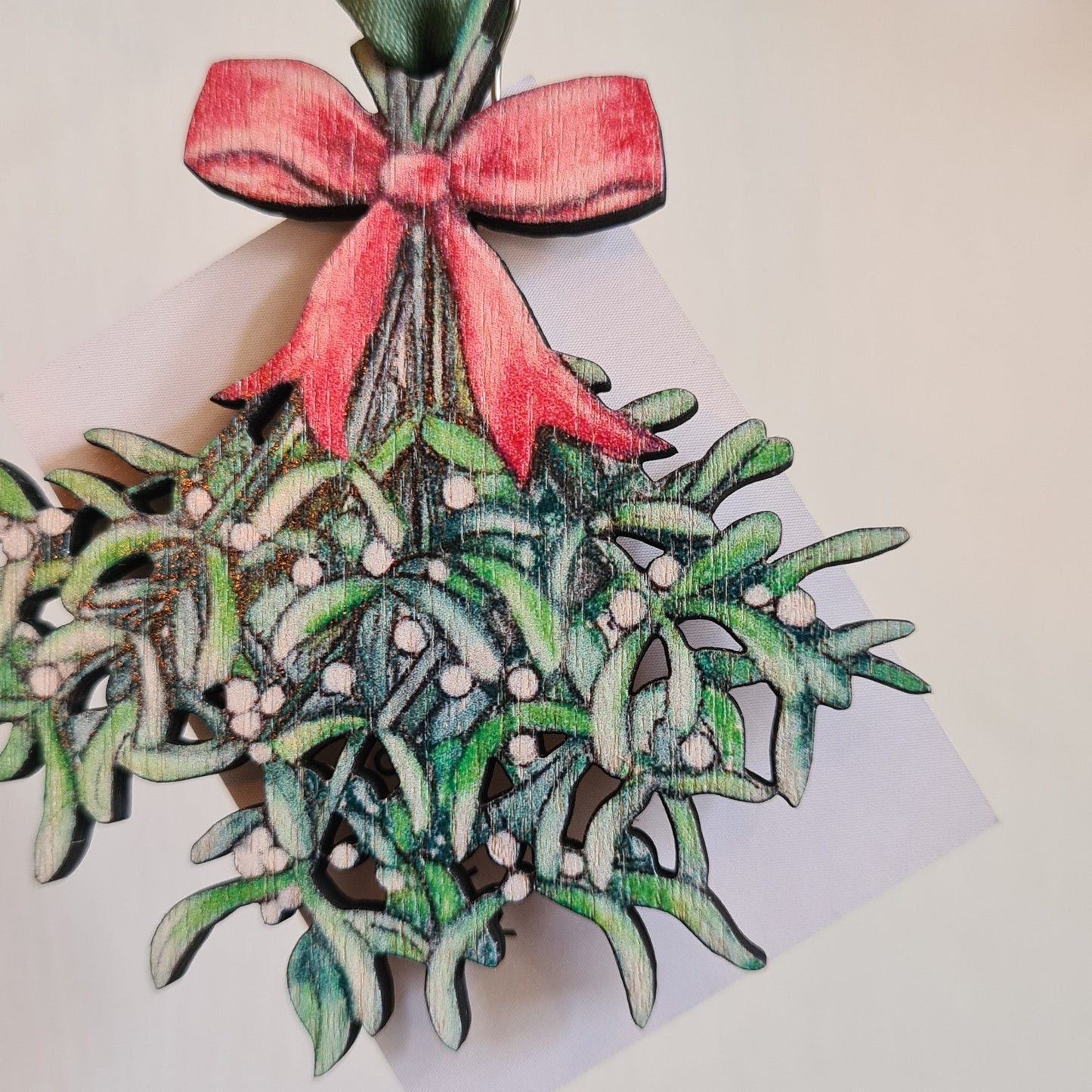 Mistletoe Christmas Tree Decoration