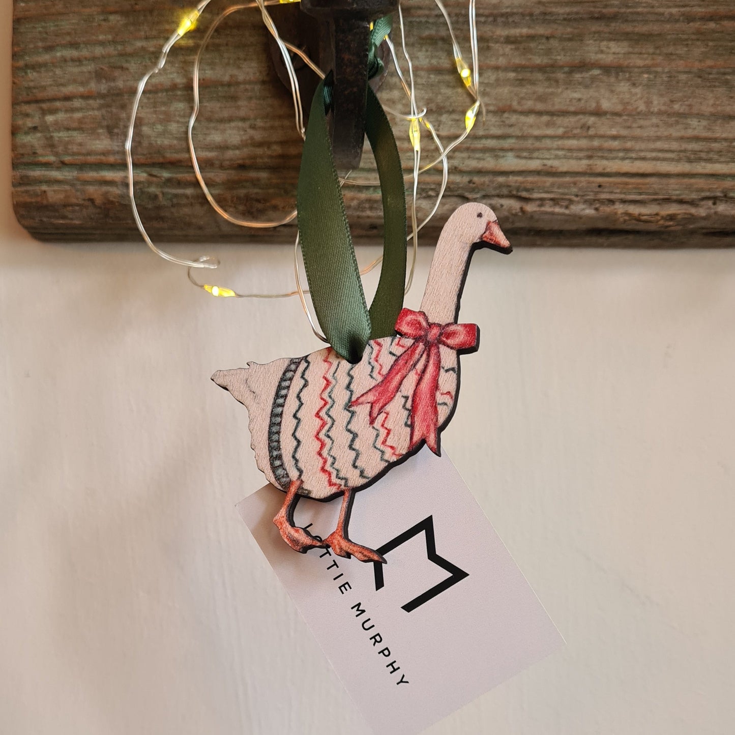 Goose Christmas Tree Decoration