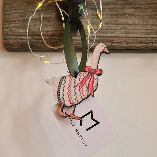 Goose Christmas Tree Decoration