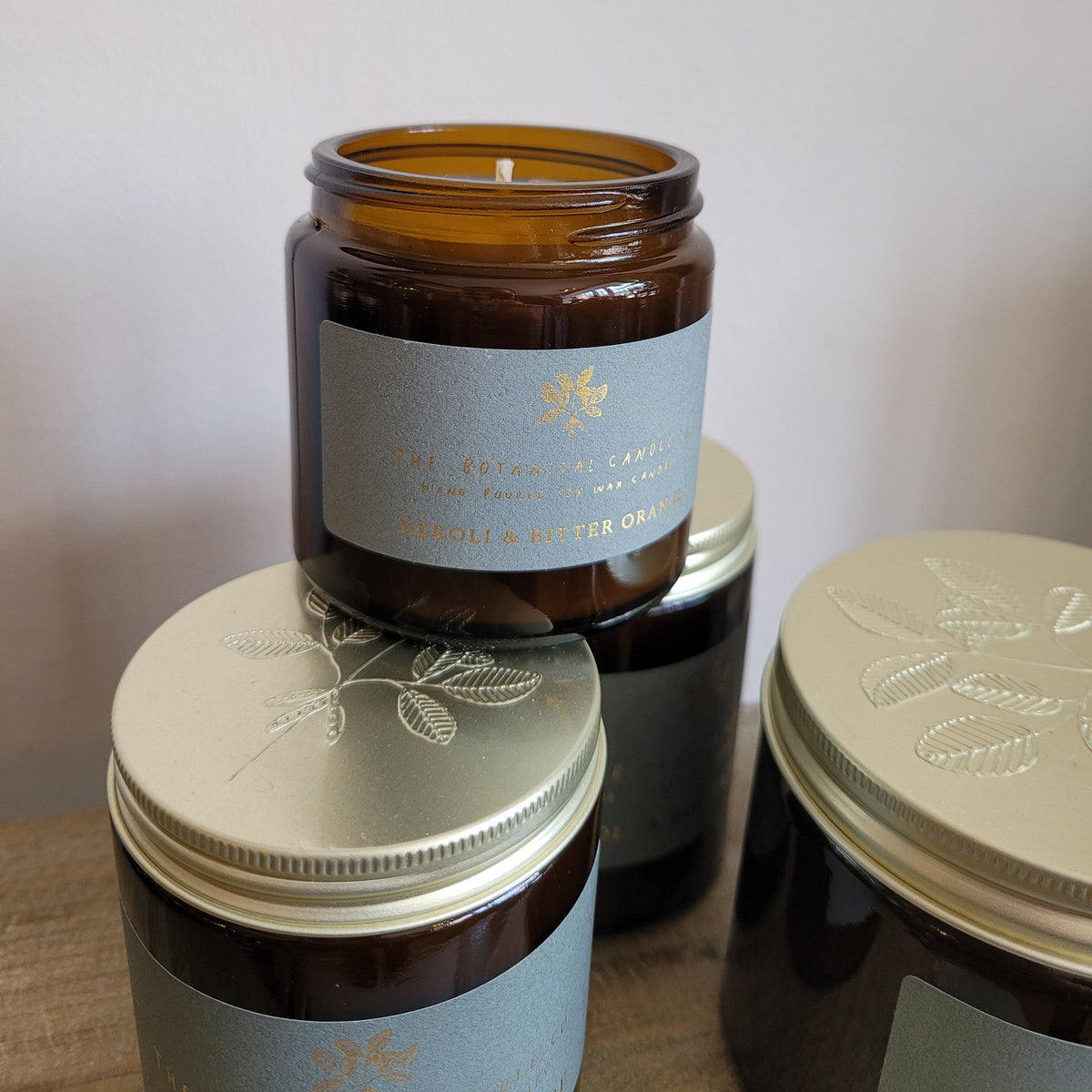 The Botanical Candle Co. Soy Wax Candle- Neroli and Bitter Orange