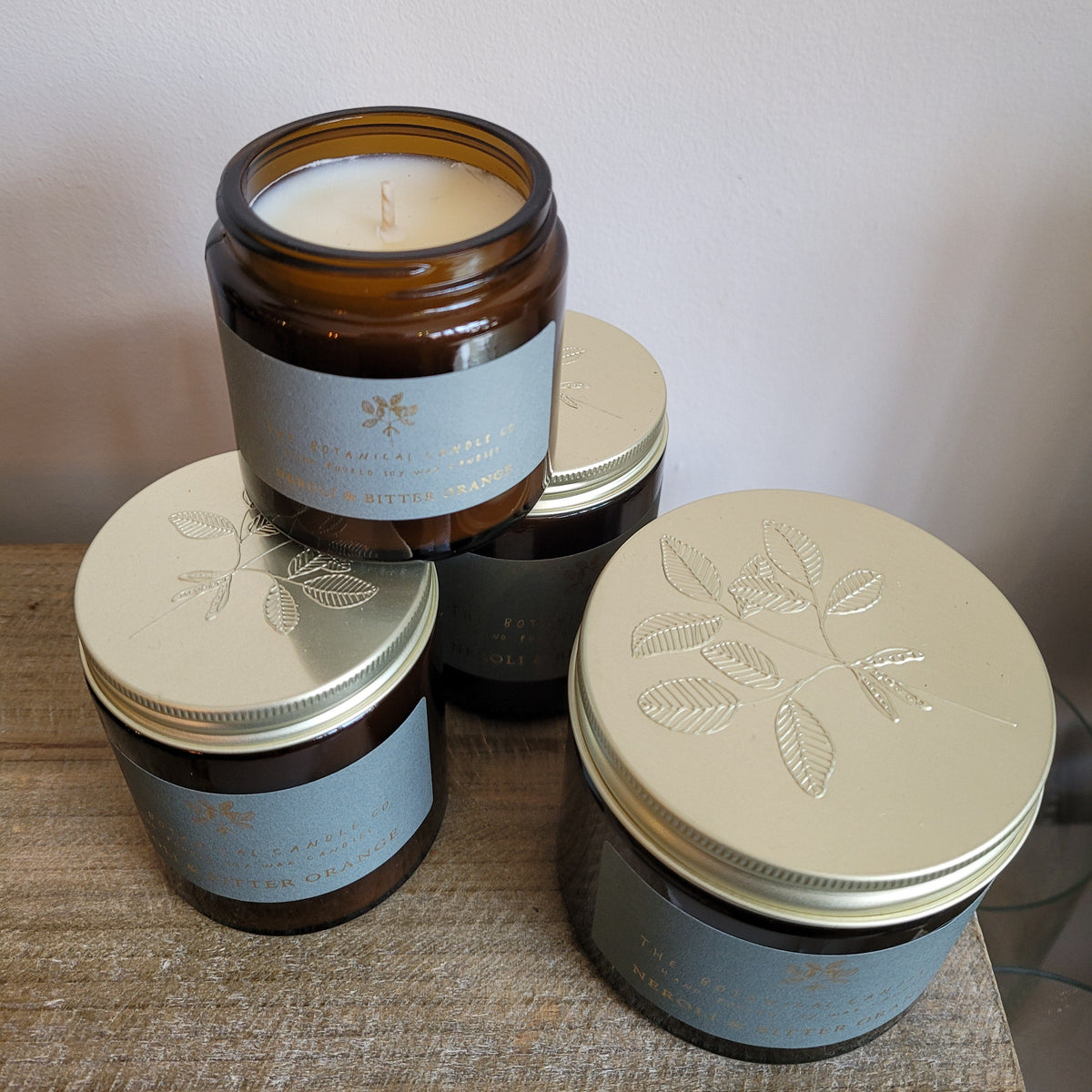The Botanical Candle Co. Soy Wax Candle- Neroli and Bitter Orange