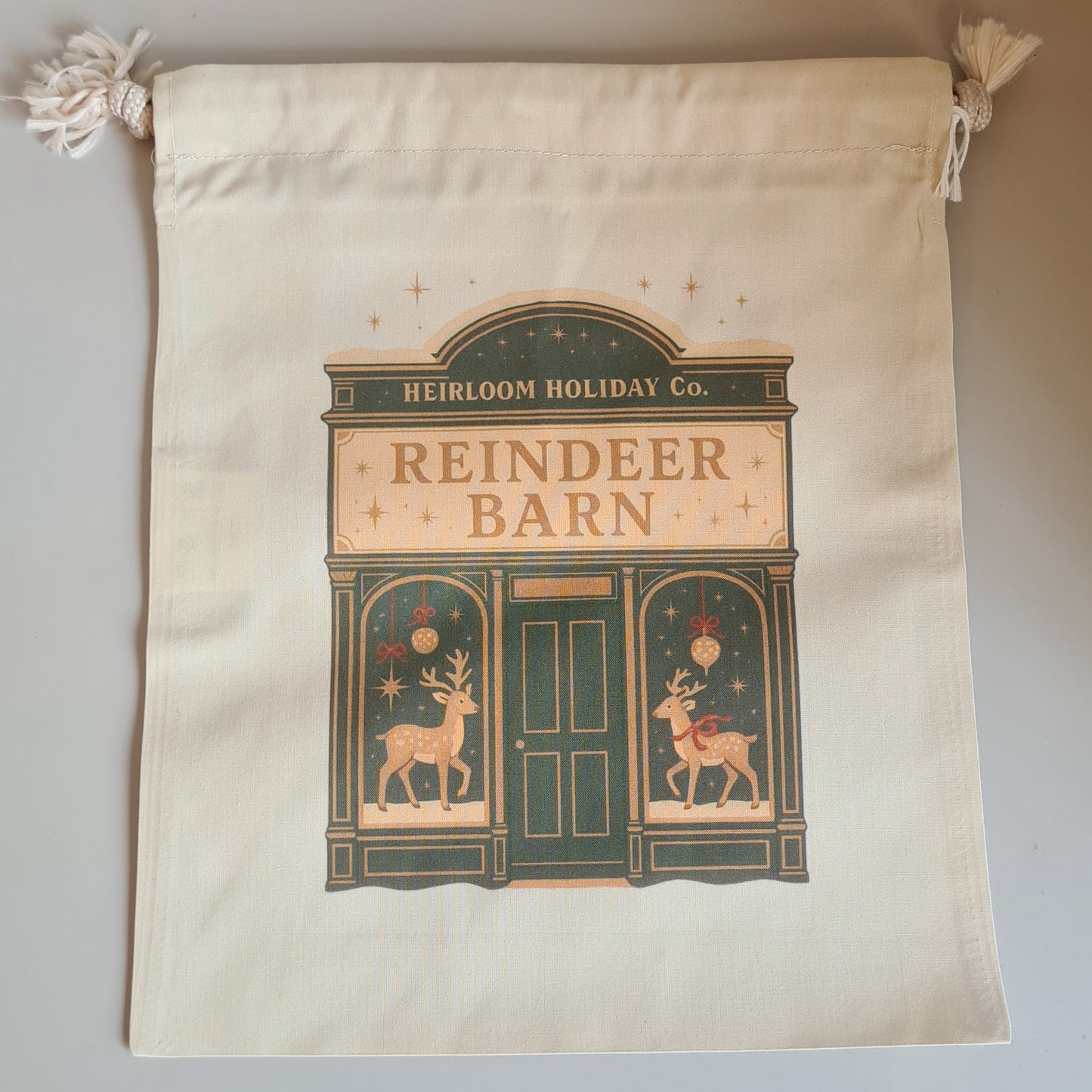 Christmas Drawstring Gift Bag