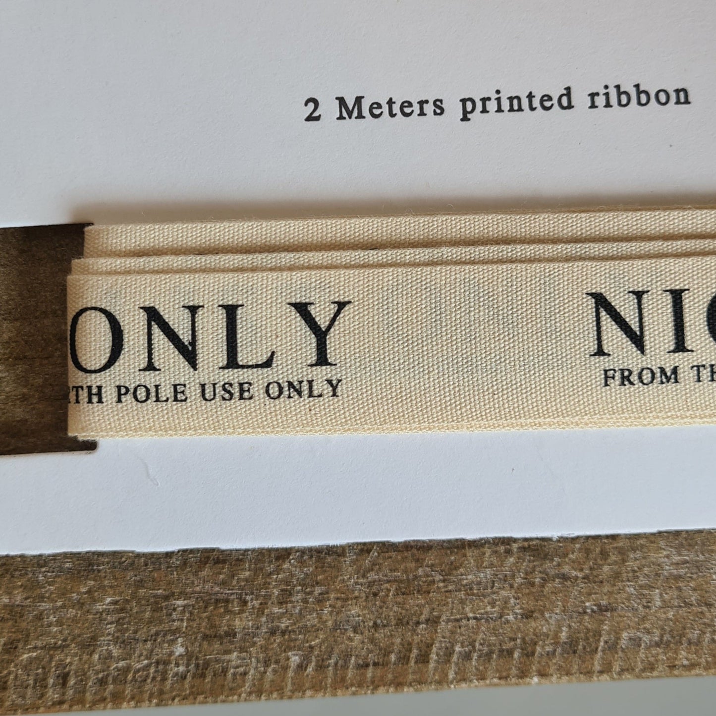 Christmas Ribbon: Nice List