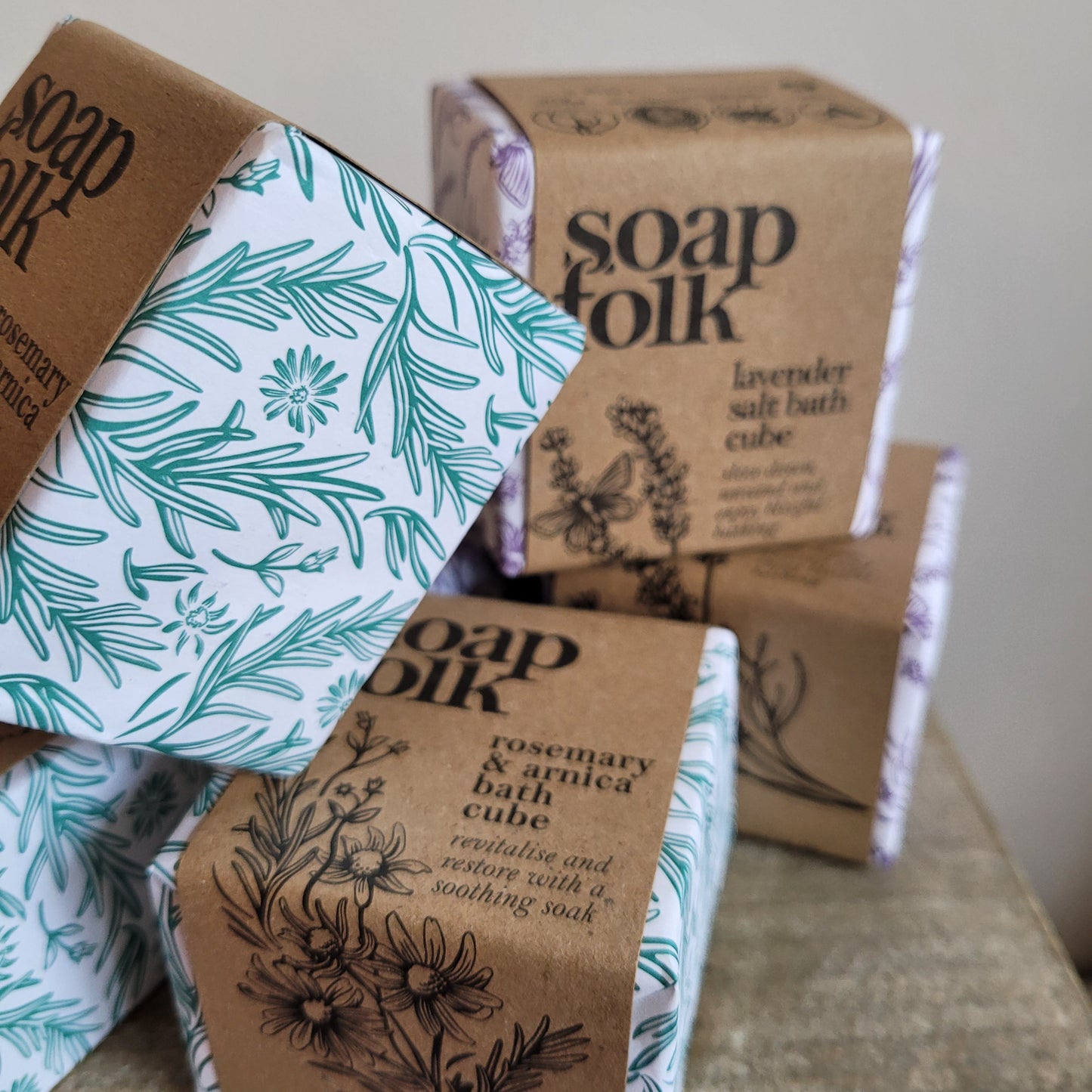 Soap Folk Bath Cubes