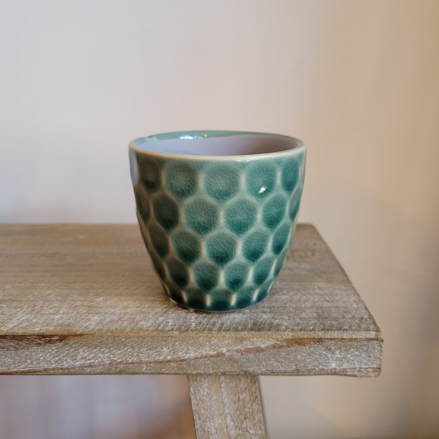 Vania Mini Pot: Teal