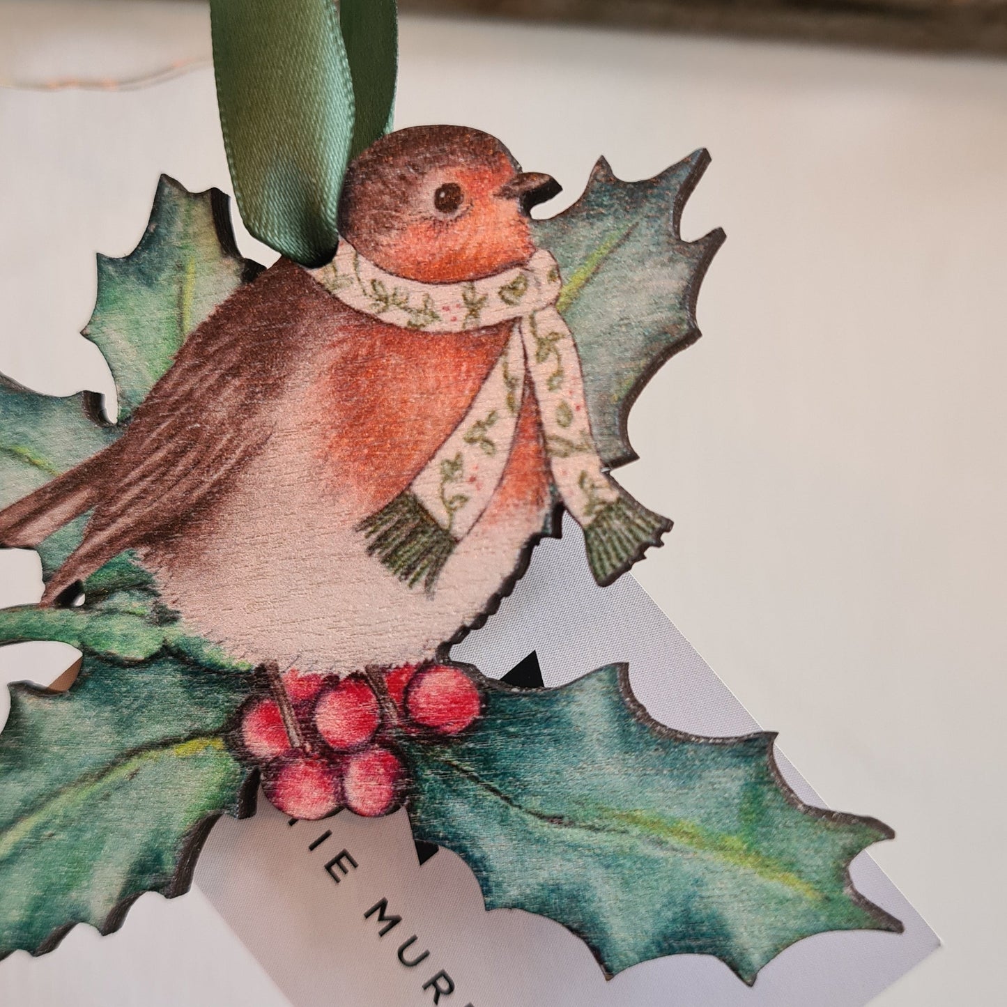 Robin Christmas Tree Decoration