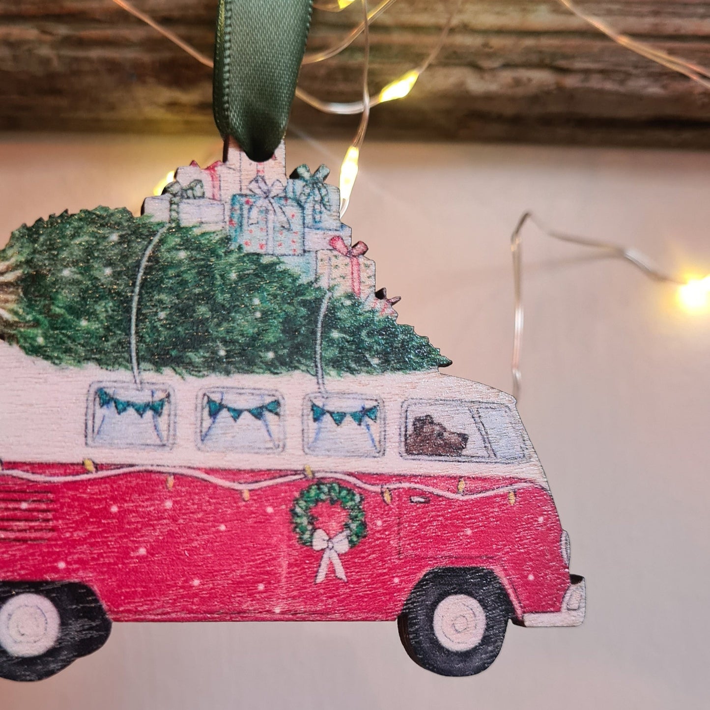 Camper Van Christmas Tree Decoration