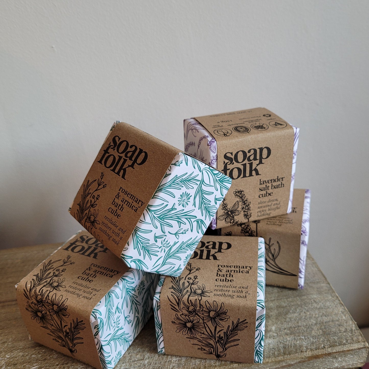Soap Folk Bath Cubes