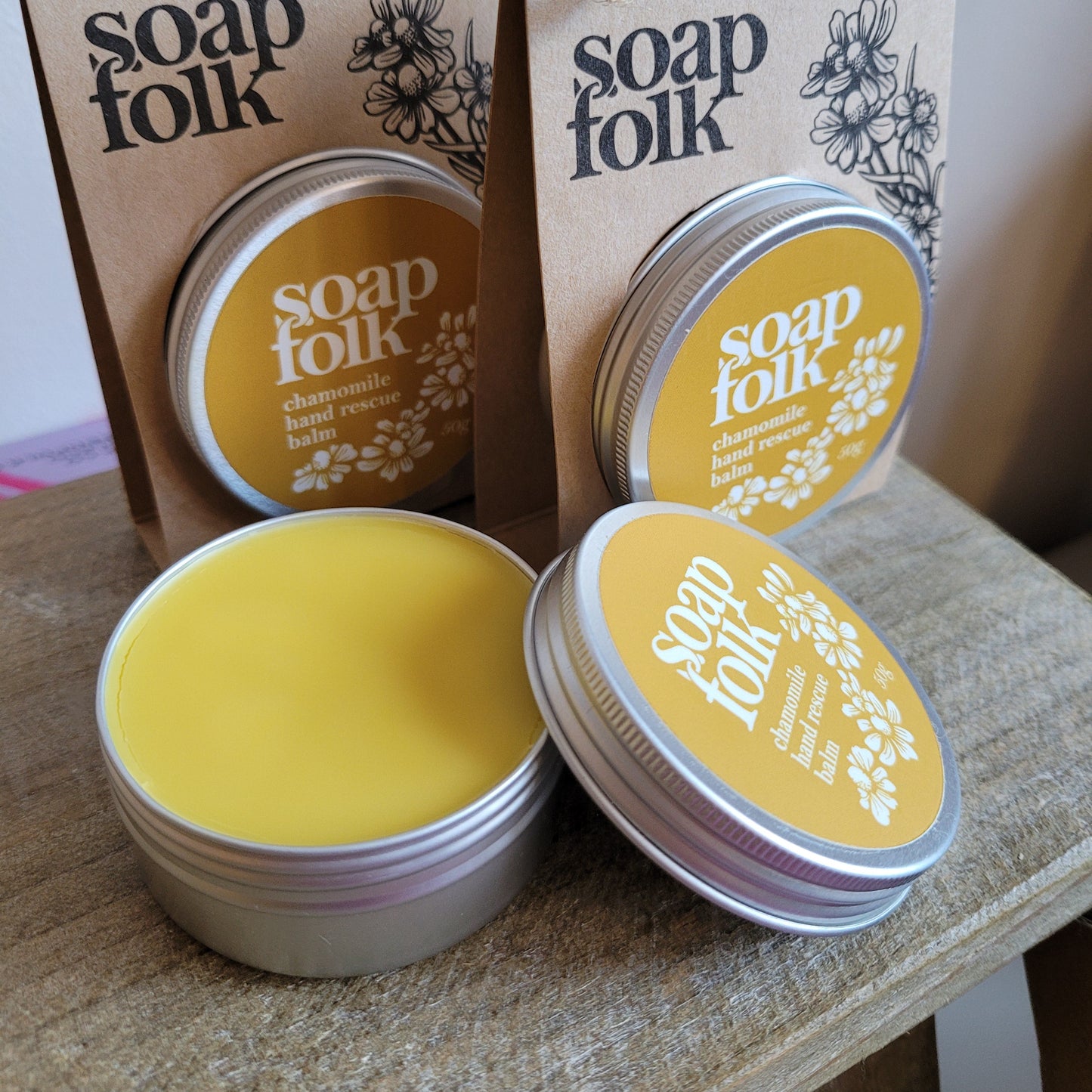 Soap Folk Chamomile Hand Rescue Balm