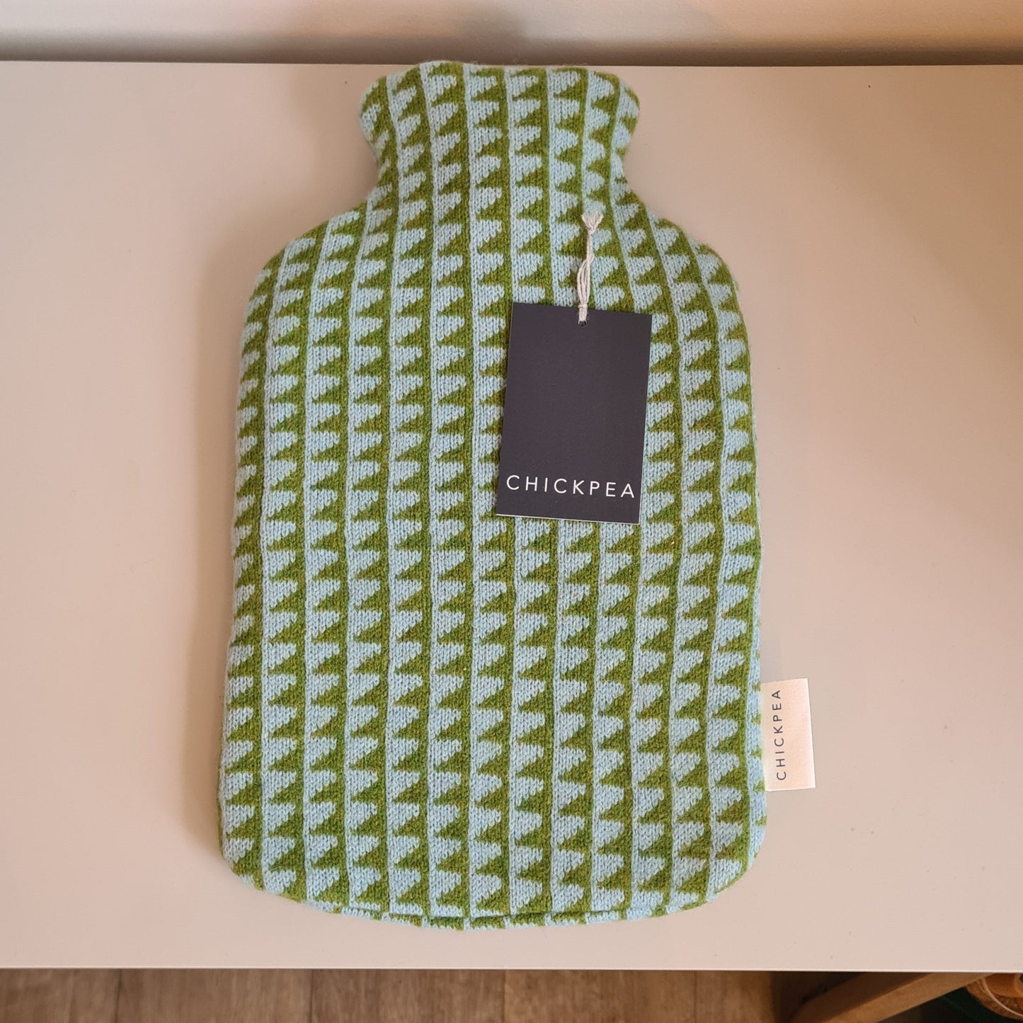 Chickpea Knitted Hot Water Bottles