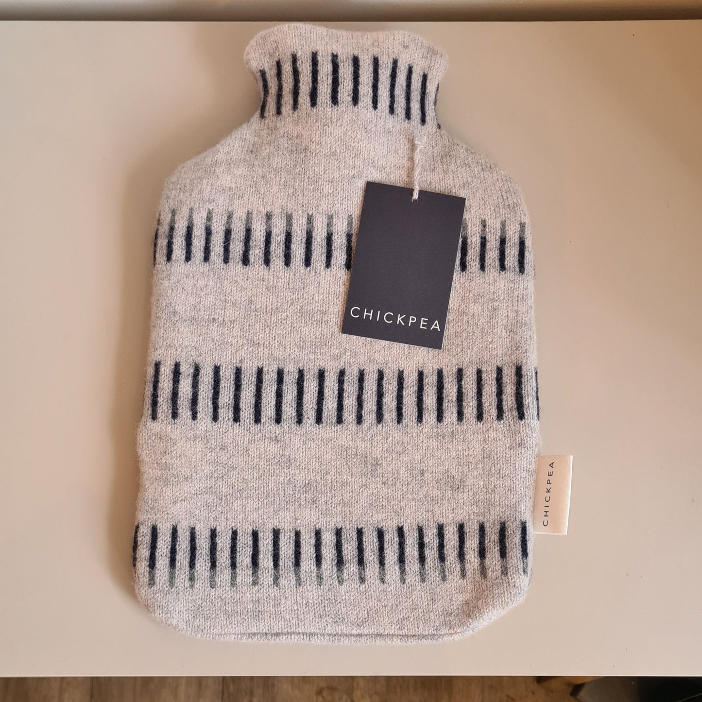 Chickpea Knitted Hot Water Bottles