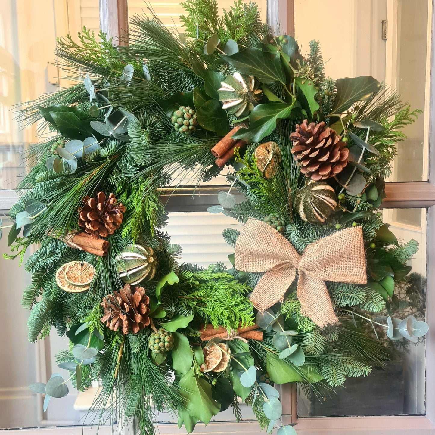 Wreath- Naturally Festive