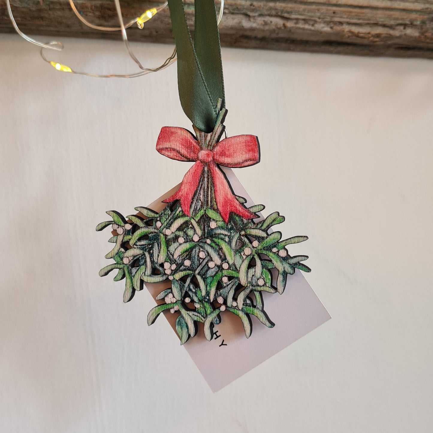 Mistletoe Christmas Tree Decoration